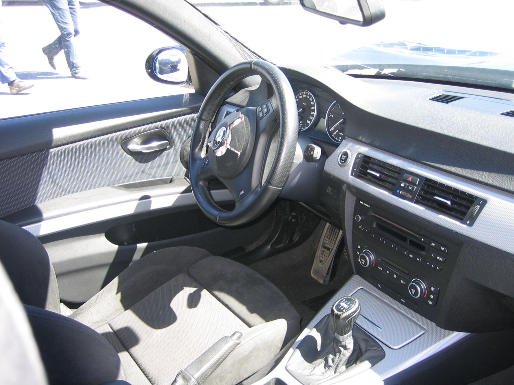 VISTA INTERIOR DELANTERO 2 BMW 320D 2.0 177CV PACK M