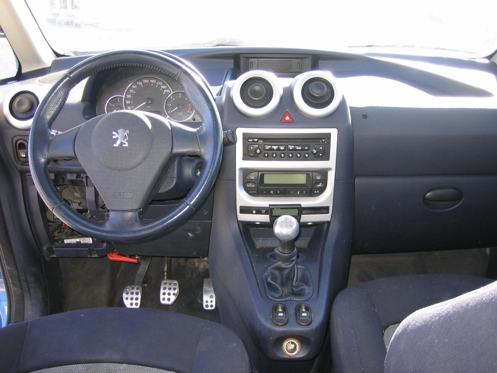 VISTA SALPICADERO PEUGEOT 1007 1.4 SPORTY HDI 68CV