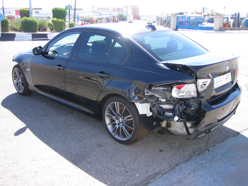 VISTA TRASERA IZQUIERDA BMW 335 D PACK M 3.0 285CV AUTOMATICO