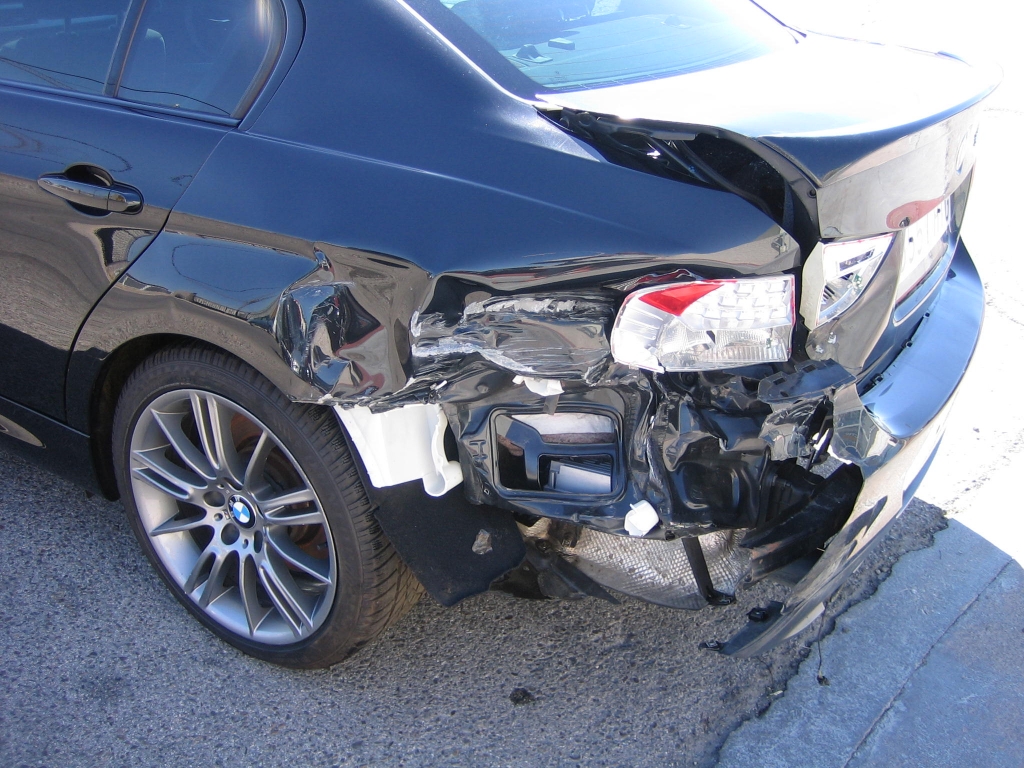 VISTA GOLPE TRASERO BMW 335 D PACK M 3.0 285CV AUTOMATICO