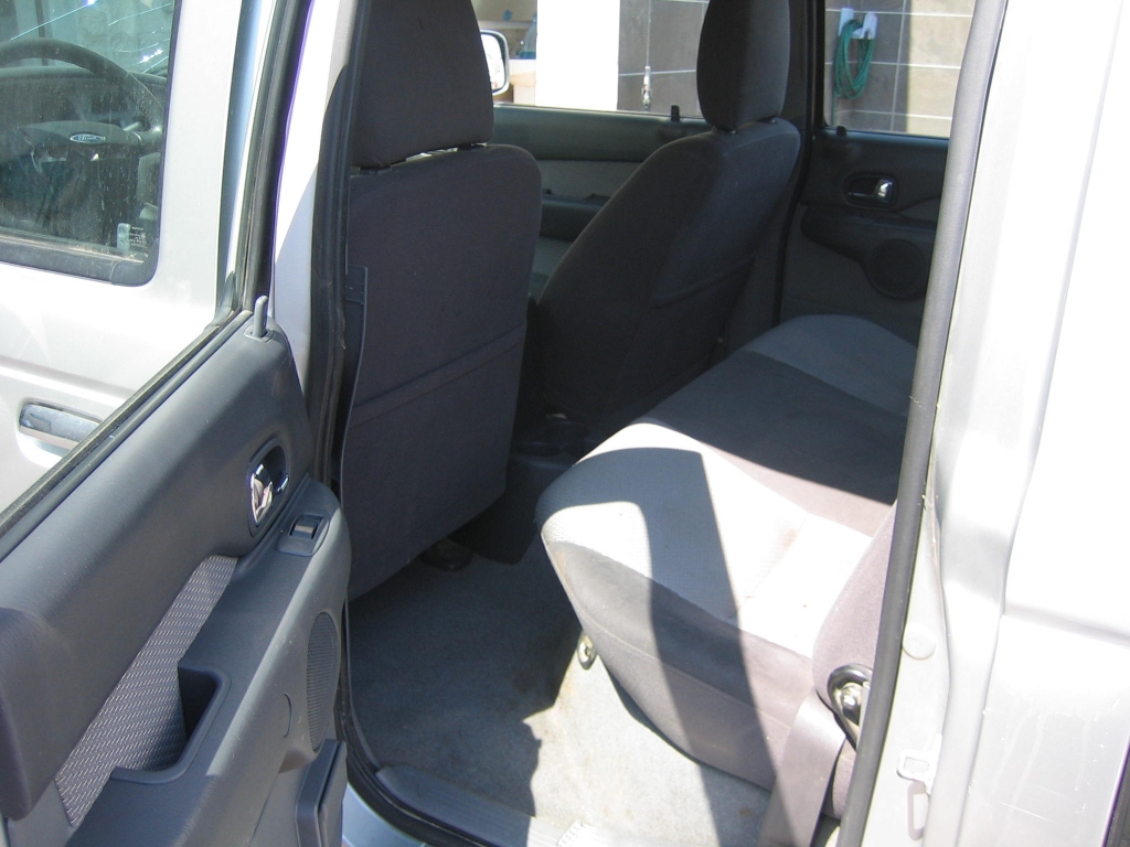 VISTA INTERIOR TRASERO FORD RANGER 2.5 TDCI 109CV 4X4 XLT