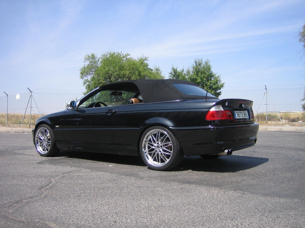 VISTA TRASERA IZQUIERDA BMW 320 CI 2.2 170CV PACK M