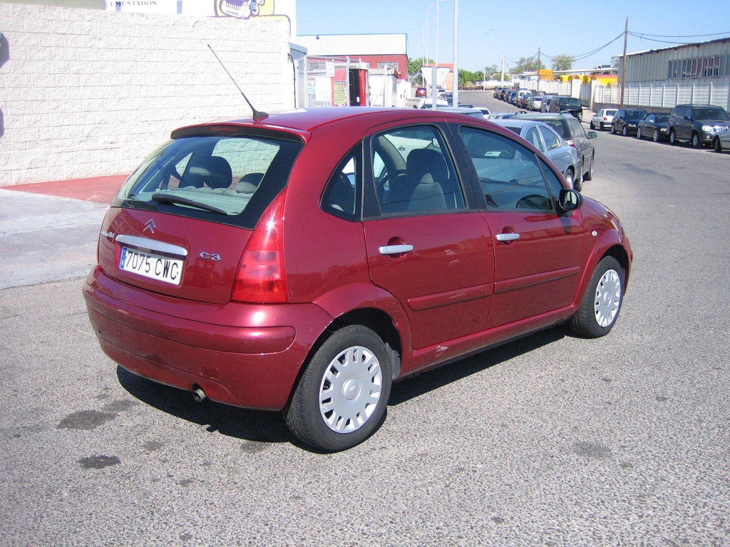 VISTA TRASERA DERECHA CITROEN C-3 1.4 HDI 70CV PREMIER