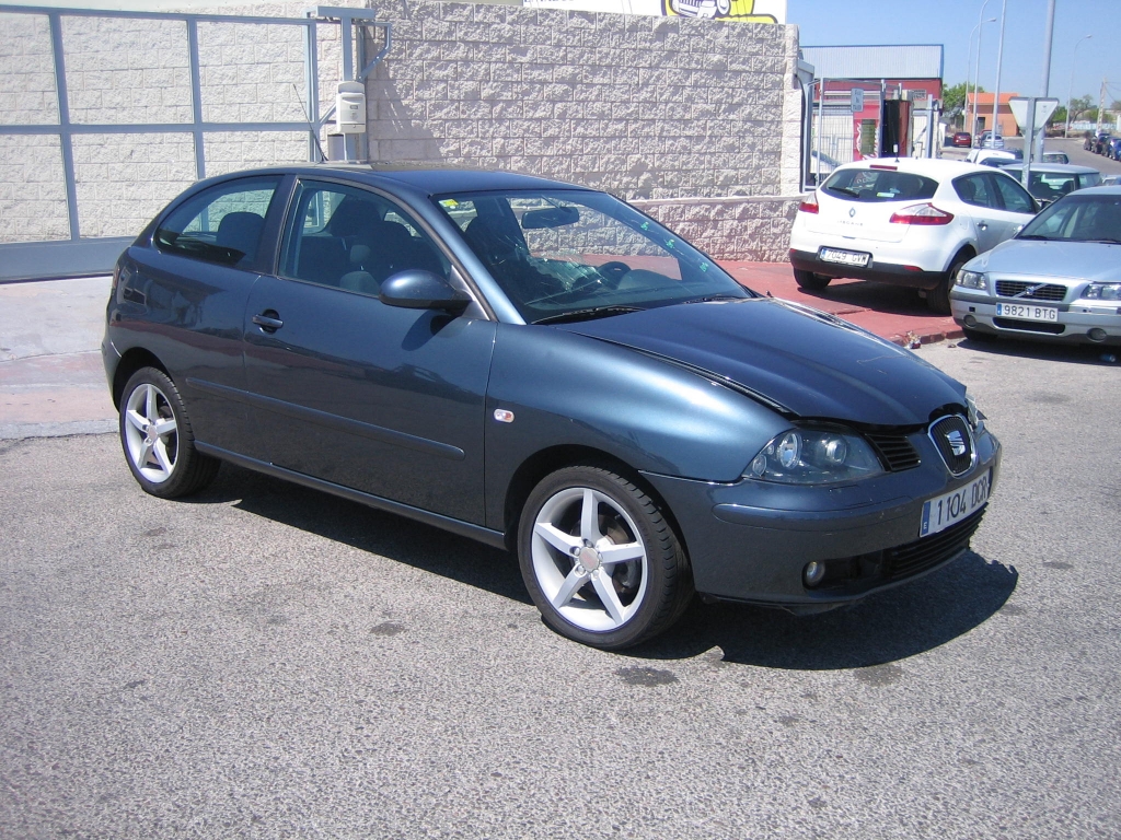 VISTA DELANTERA DERECHA SEAT IBIZA 1.9 TDI 100CV