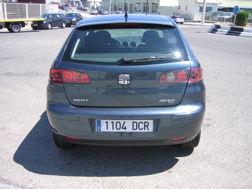 VISTA TRASERA SEAT IBIZA 1.9 TDI 100CV