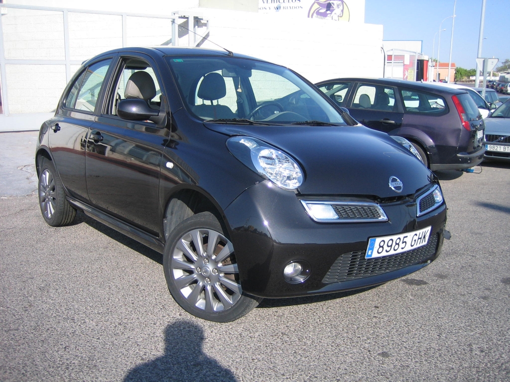 VISTA DELANTERA DERECHA NISSAN MICRA 1.4 88CV GASOLINA