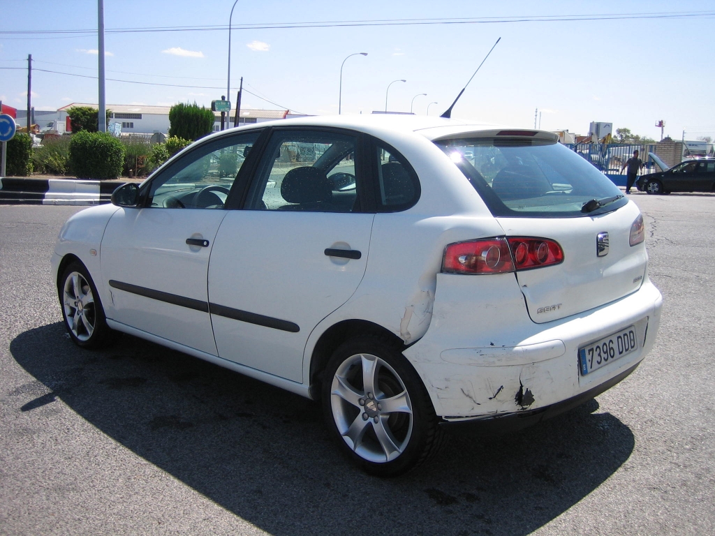 VISTA TRASERA IZQUIERDA SEAT IBIZA 1.9 SDI 64CV