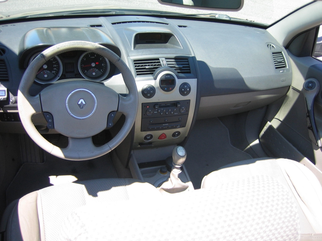 VISTA SALPICADERO RENAULT MEGANE COUPE CABRIO 1.9 DCI 120CV