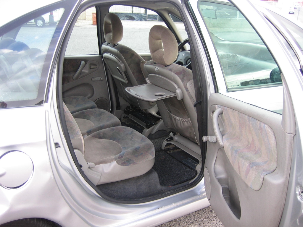 VISTA INTERIOR TRASERO CITROEN XSARA PICASSO 2.0 HDI 90CV