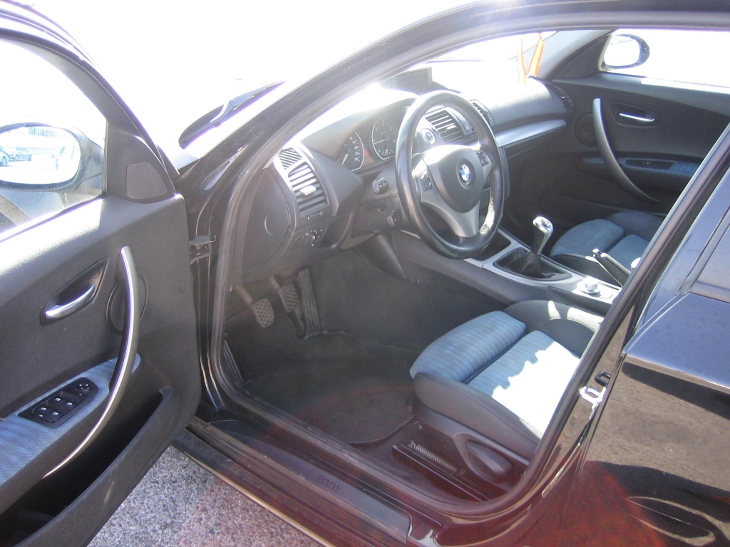 VISTA INTERIOR IZQUIERDO BMW 120D 2.0 163CV