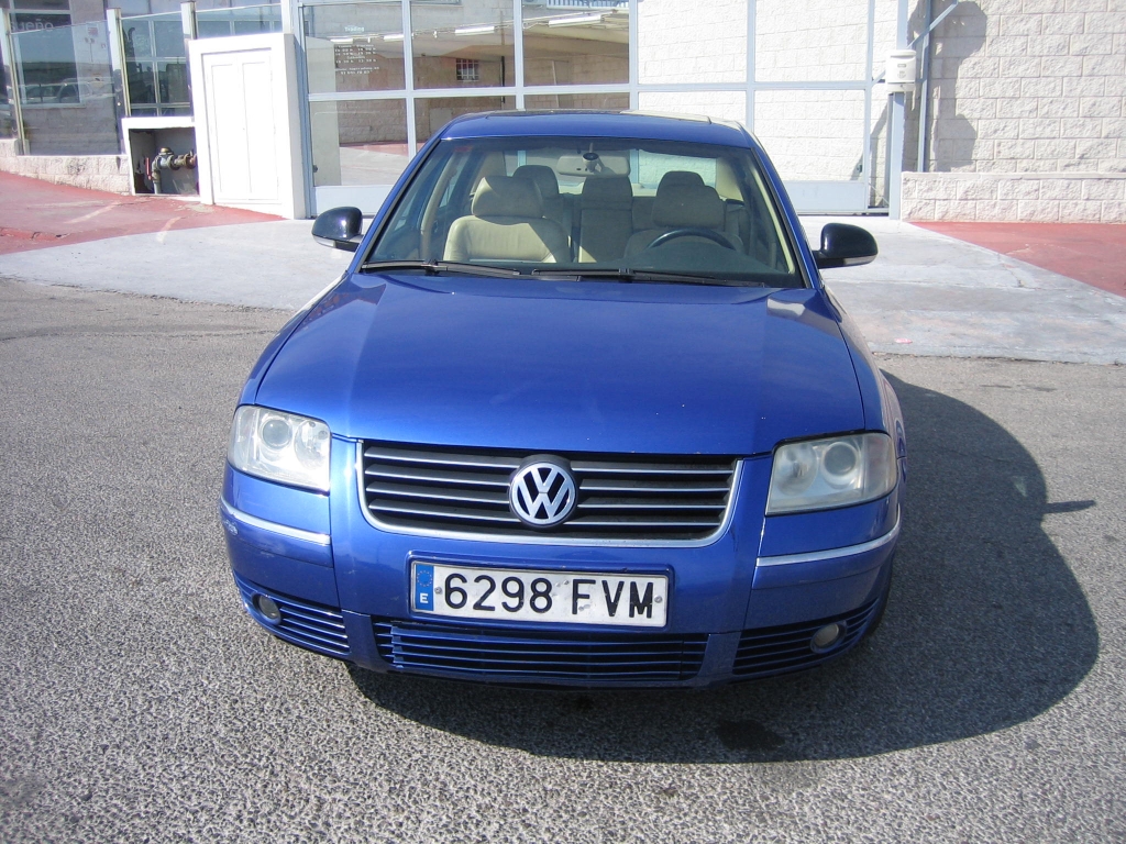 VISTA DELANTERA VOLKSWAGEN PASSAT 2.5 TDI 180CV 4MOTION