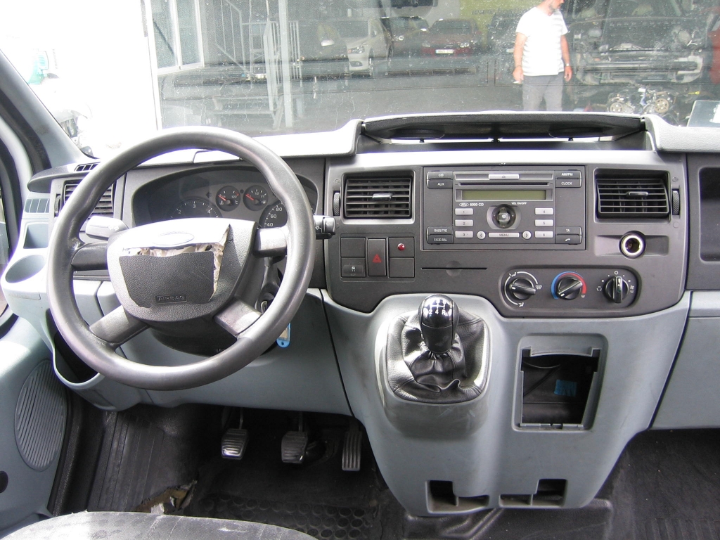 VISTA SALPICADERO FORD TRANSIT 100T350 9 PLAZAS MICROBUS