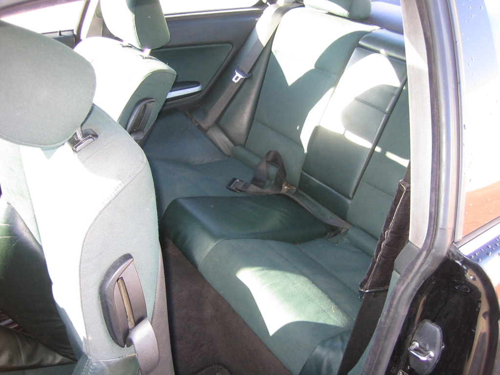 VISTA INTERIOR TRASERO BMW 328 I 2.8 193CV