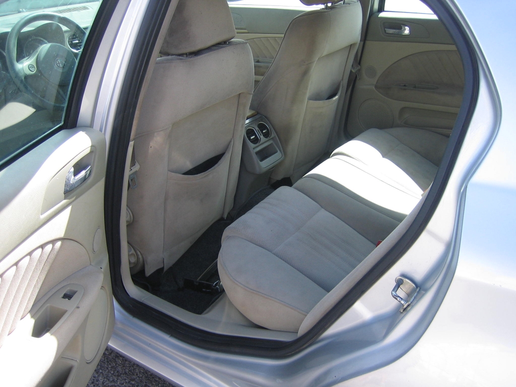 VISTA INTERIOR TRASERO ALFA ROMEO 159 1.9 JTD 140CV