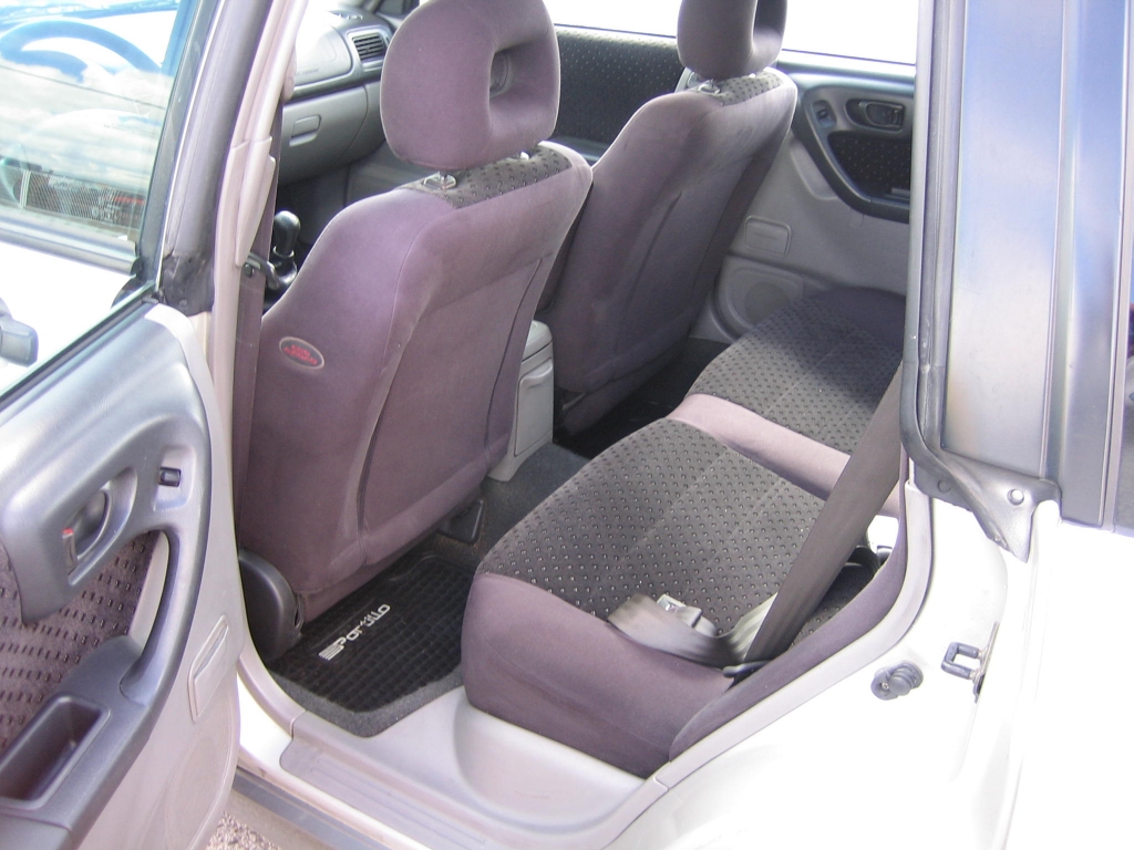VISTA INTERIOR TRASERO SUBARU FORESTER 2.0 GASOLINA 177CV
