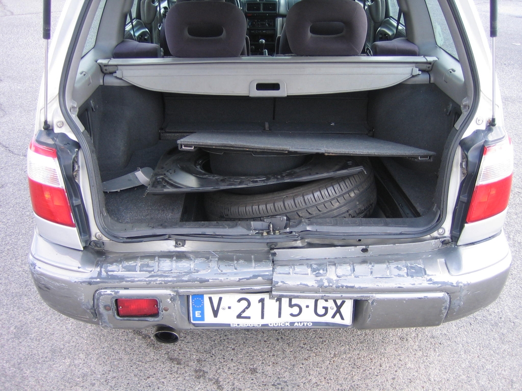 VISTA INTERIOR GOLPE SUBARU FORESTER 2.0 GASOLINA 177CV