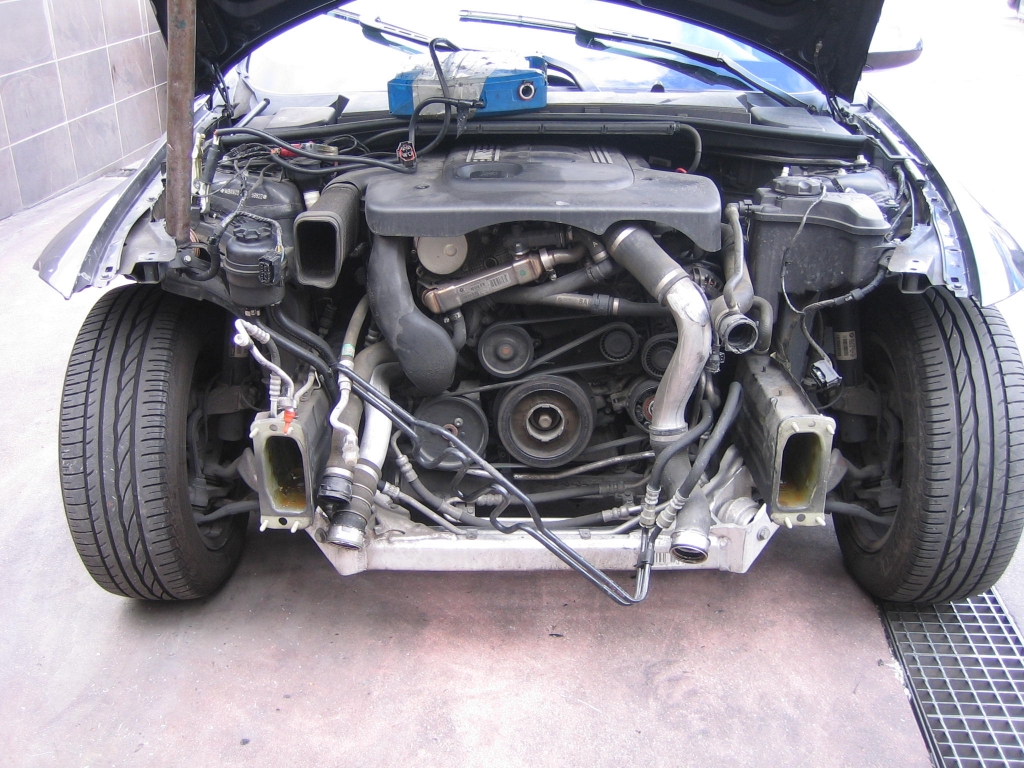 VISTA GOLPE BMW 320 D 2.0 163CV