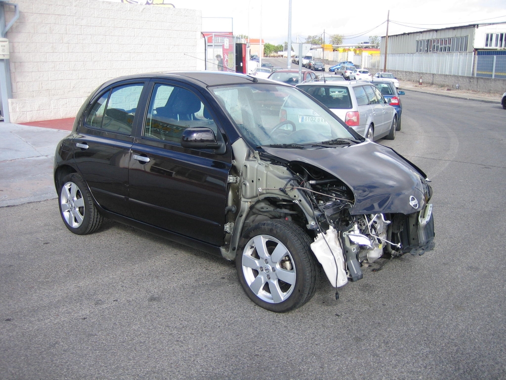 VISTA DELANTERA DERECHA NISSAN MICRA 1.2 GASOLINA 80CV