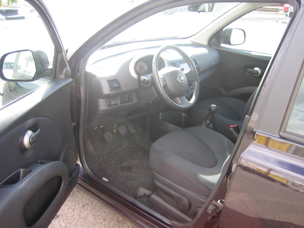 VISTA INTERIOR IZQUIERDO NISSAN MICRA 1.2 GASOLINA 80CV