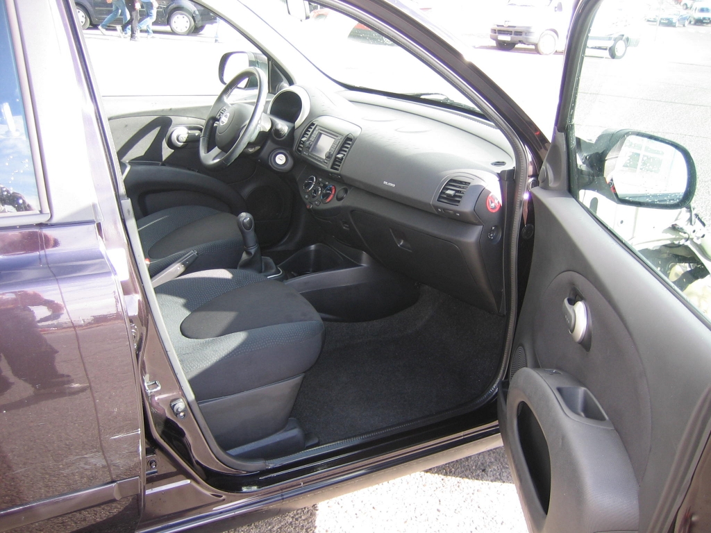 VISTA INTERIOR DERECHO NISSAN MICRA 1.2 GASOLINA 80CV