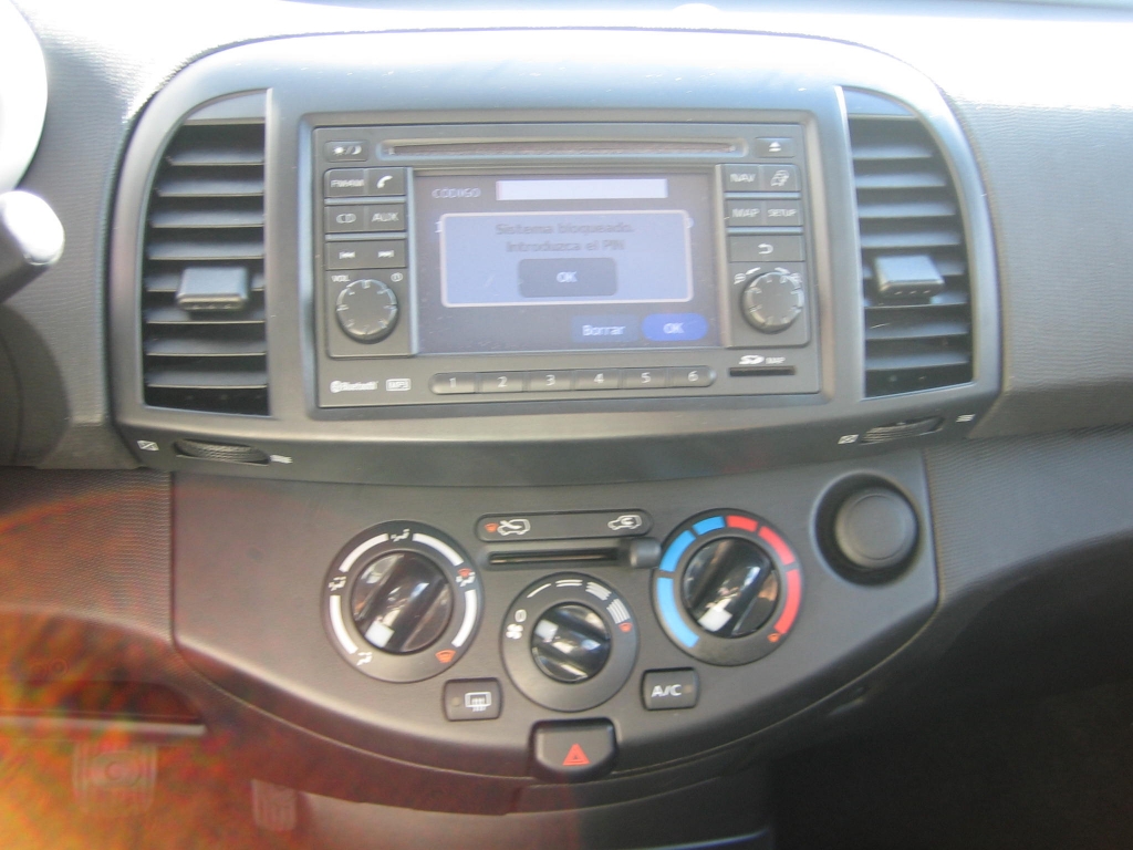 VISTA CD,NAVI NISSAN MICRA 1.2 GASOLINA 80CV