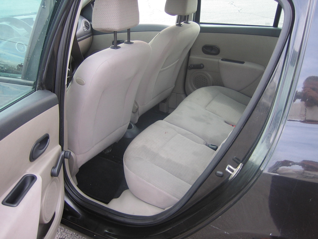 VISTA INTERIOR TRASERO RENAULT CLIO 1.5 DCI 85CV