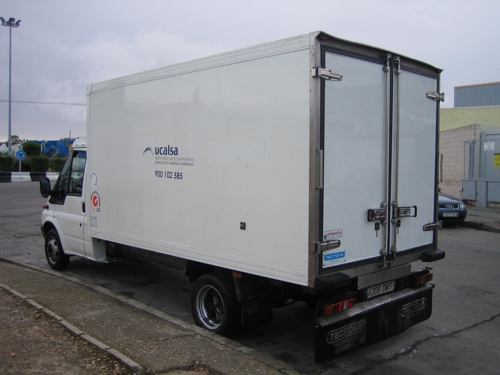 VISTA TRASERA IZQUIERDAFORD TRANSIT 135T350 2.4 TDCI 135CV ISOTERMO 