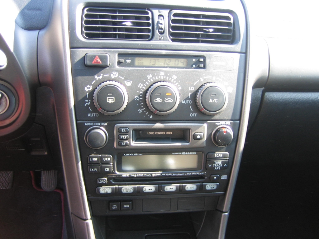 VISTA AUDIO Y CLIMA LEXUS IS200 2.0 155CV GASOLINA