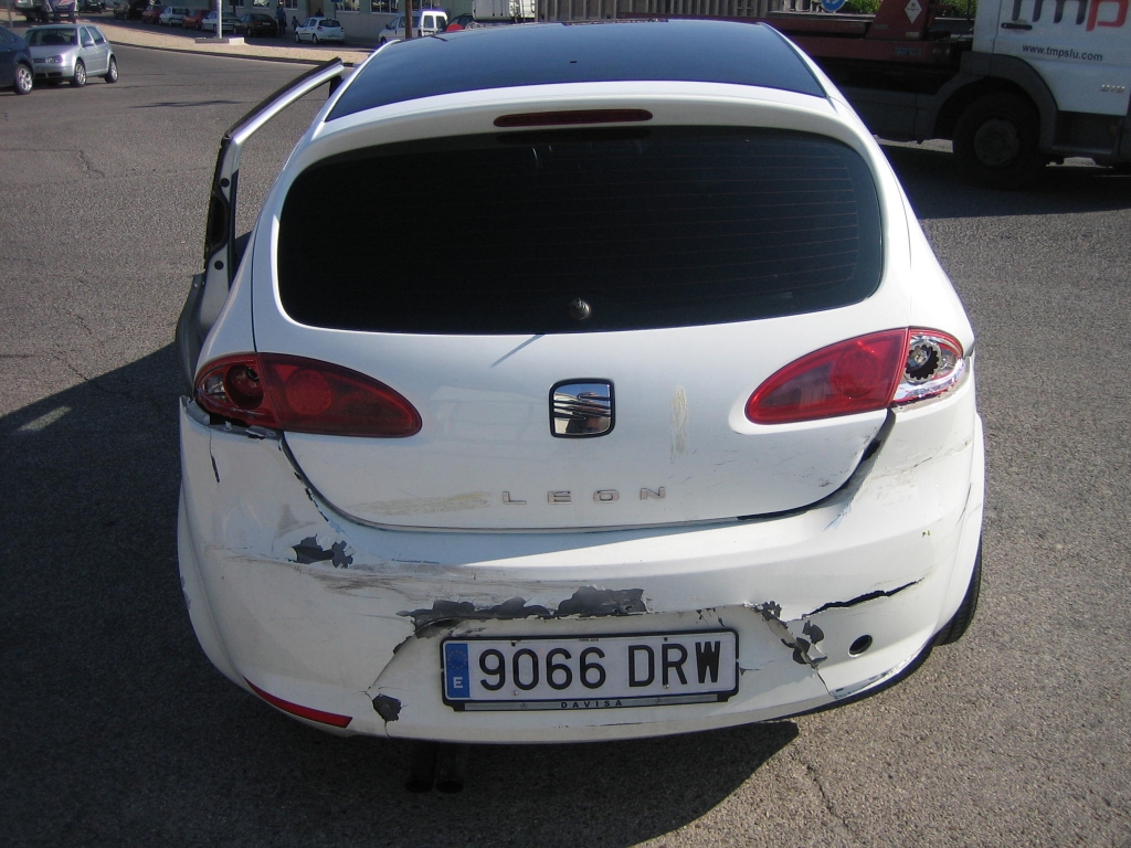 VISTA TRASERA SEAT LEON 1.9 TDI 140CV