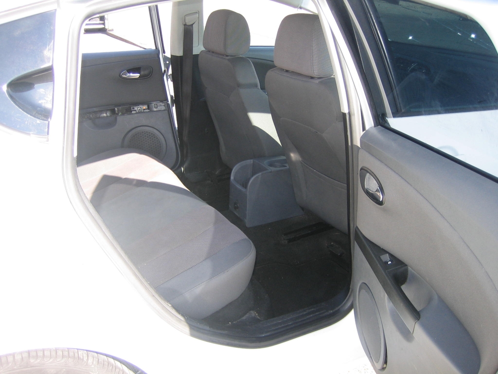 VISTA INTERIOR TRASERO SEAT LEON 1.9 TDI 140CV