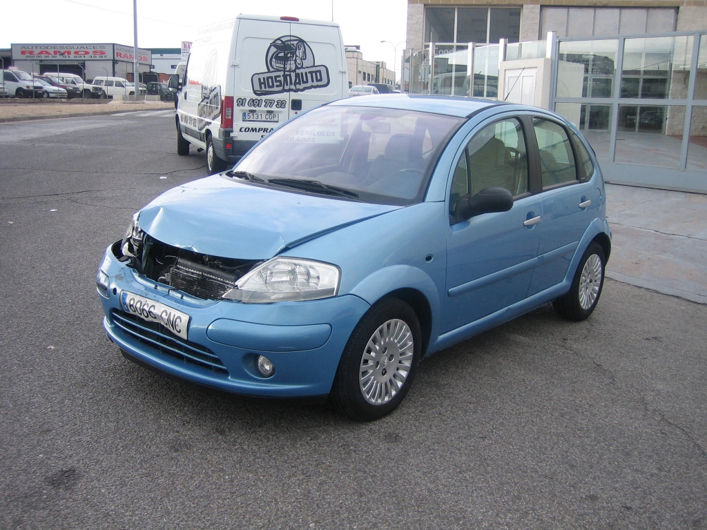 VISTA DELANTERA IZQUIERDA CITROEN C-3 1.4 HDI 68CV EXCLUSIVE