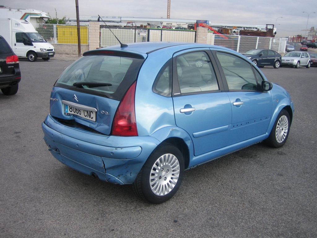 VISTA TRASERA DERECHA CITROEN C-3 1.4 HDI 68CV EXCLUSIVE