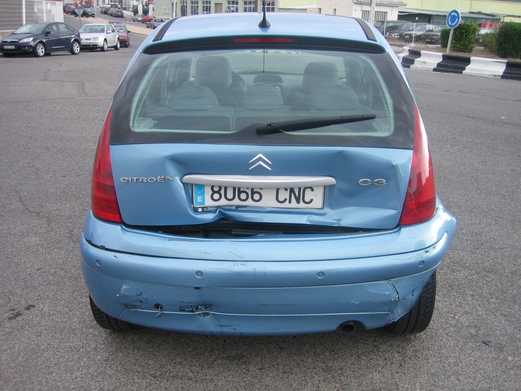 VISTA TRASERA CITROEN C-3 1.4 HDI 68CV EXCLUSIVE