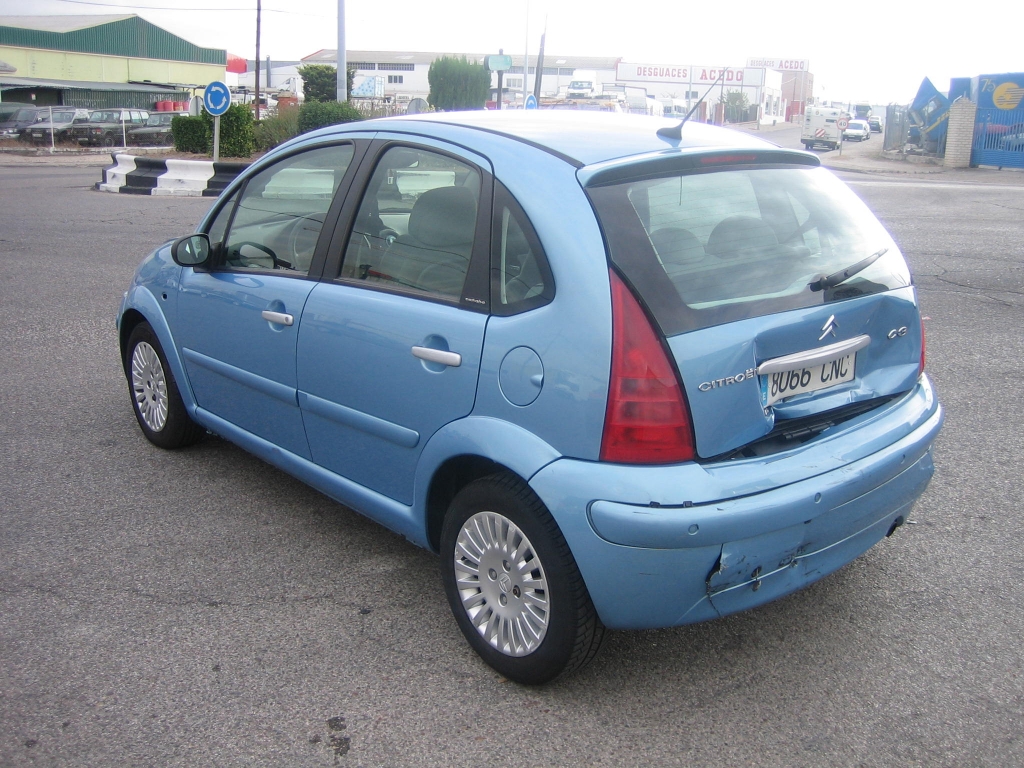 VISTA TRASERA IZQUIERDA CITROEN C-3 1.4 HDI 68CV EXCLUSIVE