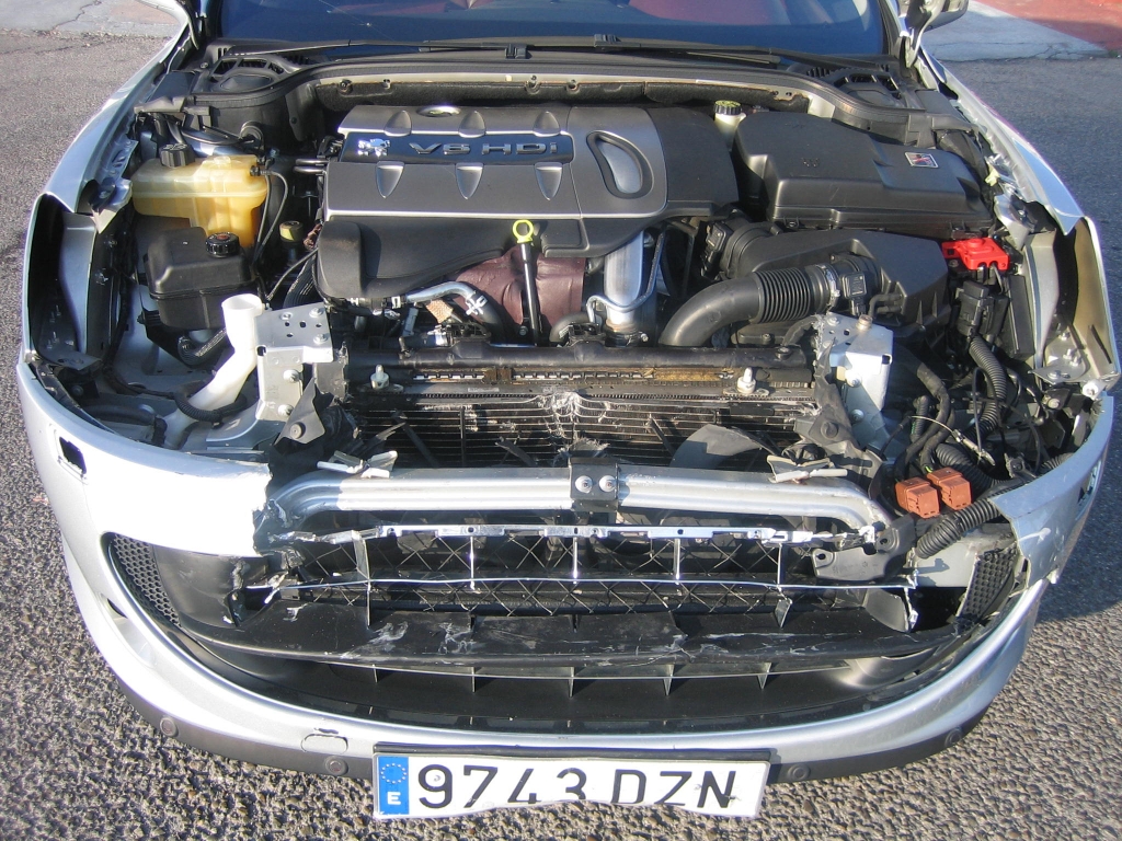 VISTA MOTOR PEUGEOT 407 COUPE 2.7 204CV AUTOMATICO