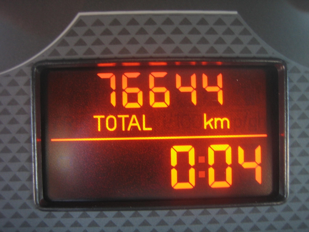 VISTA KM FIAT PANDA 1.2 60CV GASOLINA