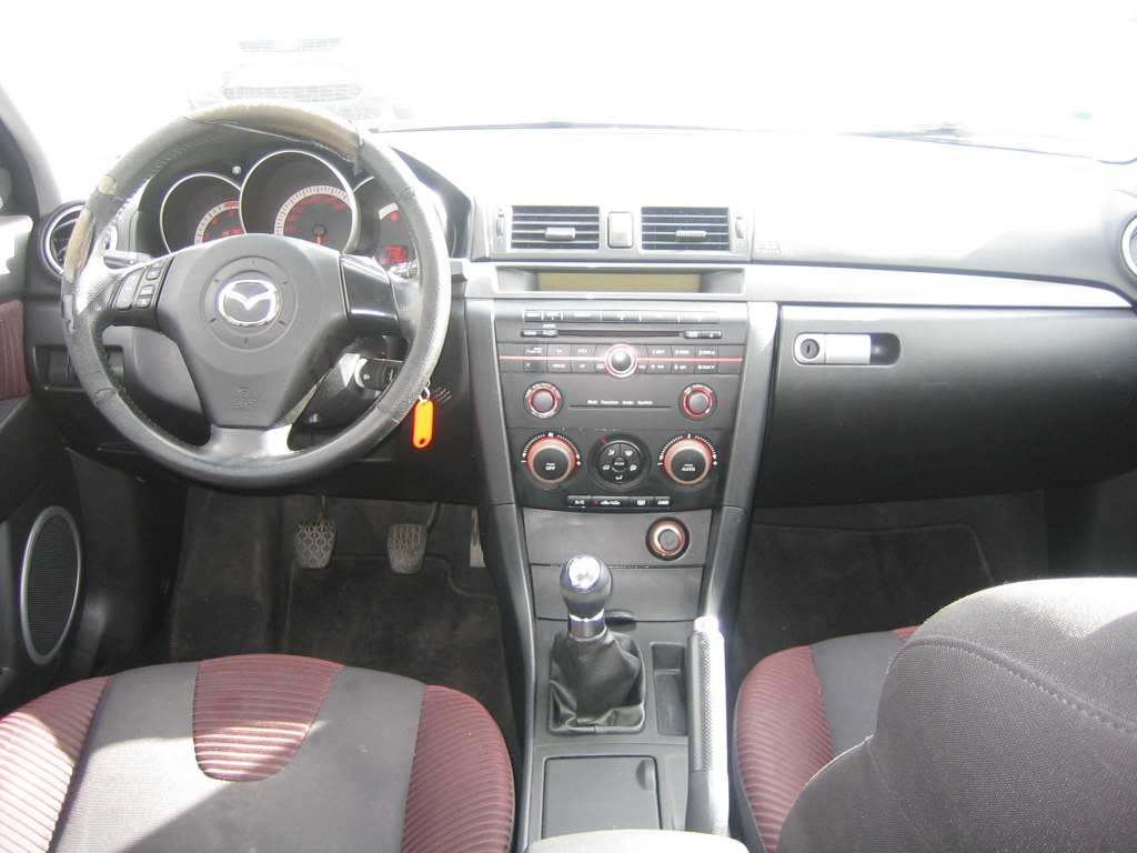 VISTA SALPICADERO MAZDA 3 1.6 CRDT SPORTIVE 110CV
