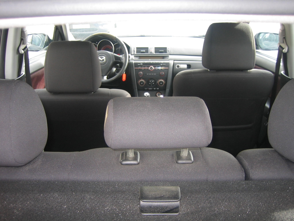 VISTA INTERIOR MAZDA 3 1.6 CRDT SPORTIVE 110CV