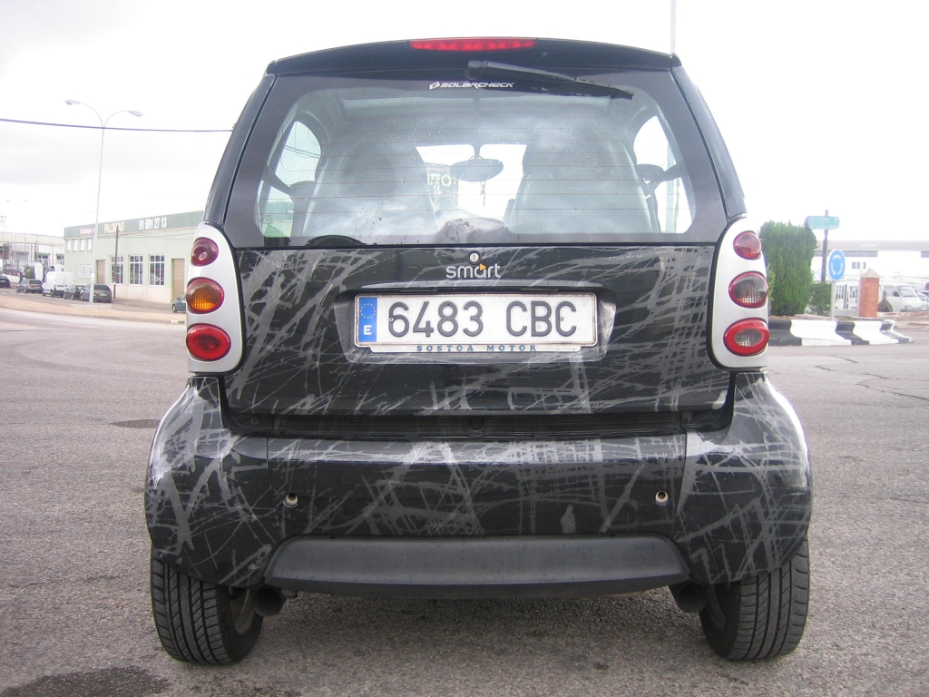 VISTA TRASERA SMART 600 61CV GASOLINA