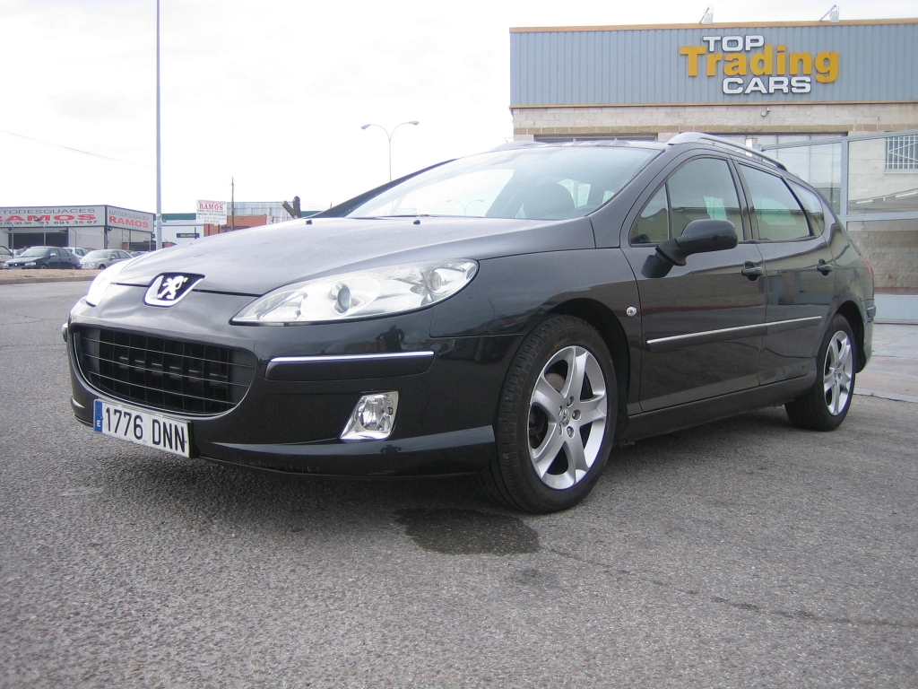 VISTA DELANTERA IZQUIERDA PEUGEOT 407 SW ST SPORT 2.0 HDI 136CV