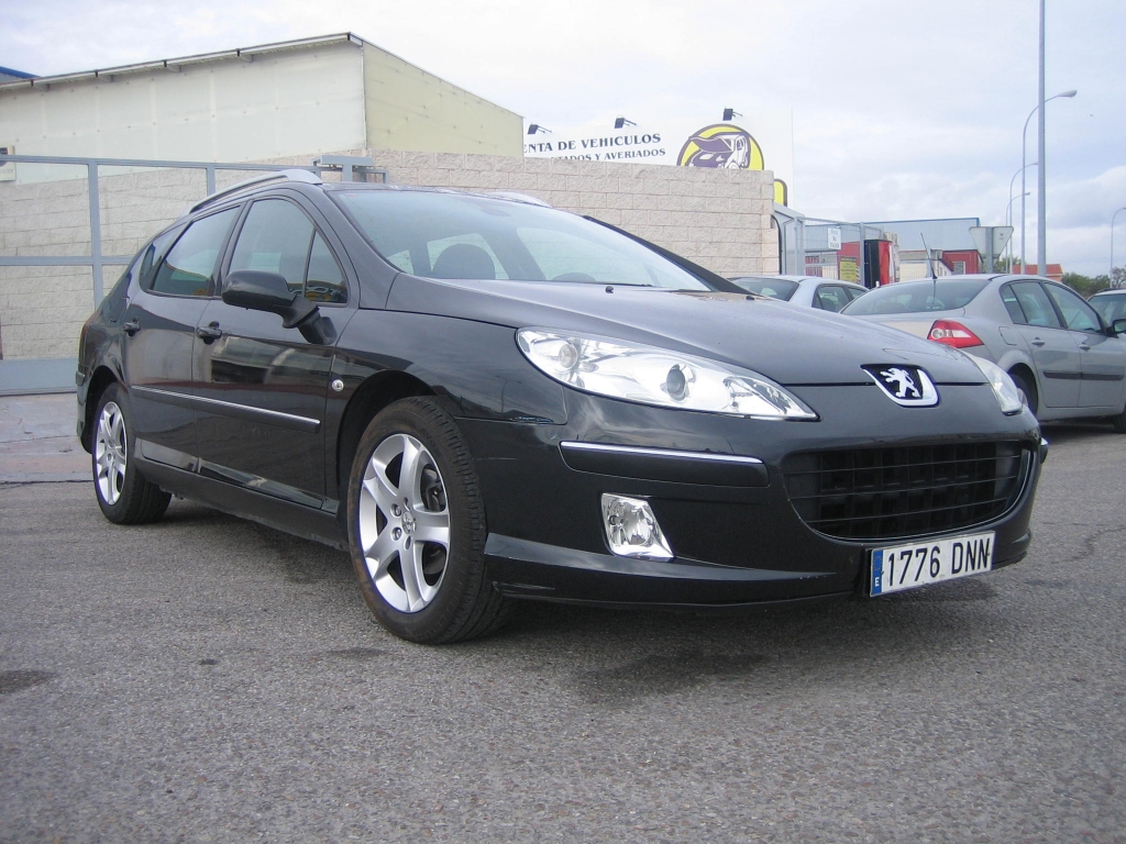 VISTA DELANTERA DERECHA PEUGEOT 407 SW ST SPORT 2.0 HDI 136CV