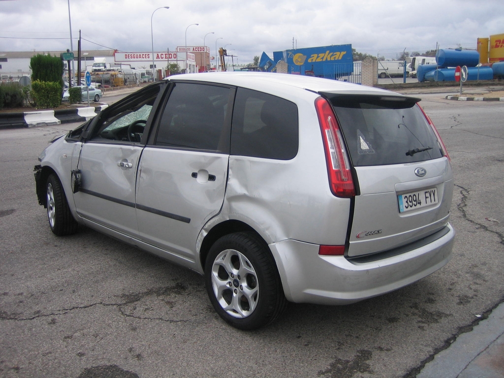 VISTA TRASERA IZQUIERDA FORD C-MAX 1.6 TDCI 90CV