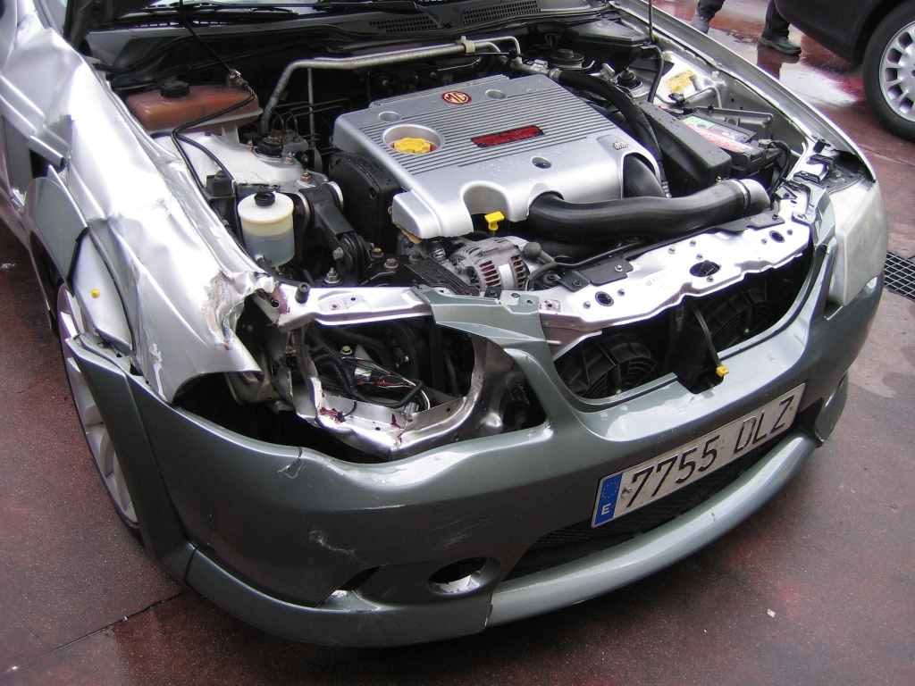 VISTA GOLPE DELANTERO DERECHO MG ZS 2.0 TD 113CV