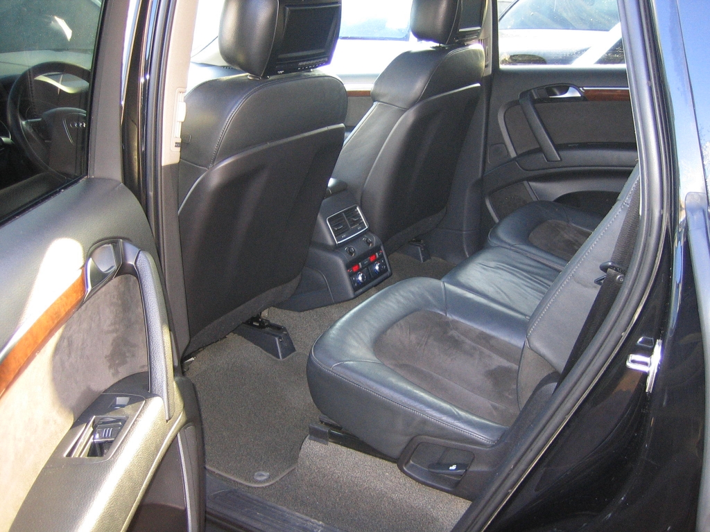 VISTA INTERIOR TRASERO AUDI Q7 3.0 TDI 232CV 7 PLAZAS