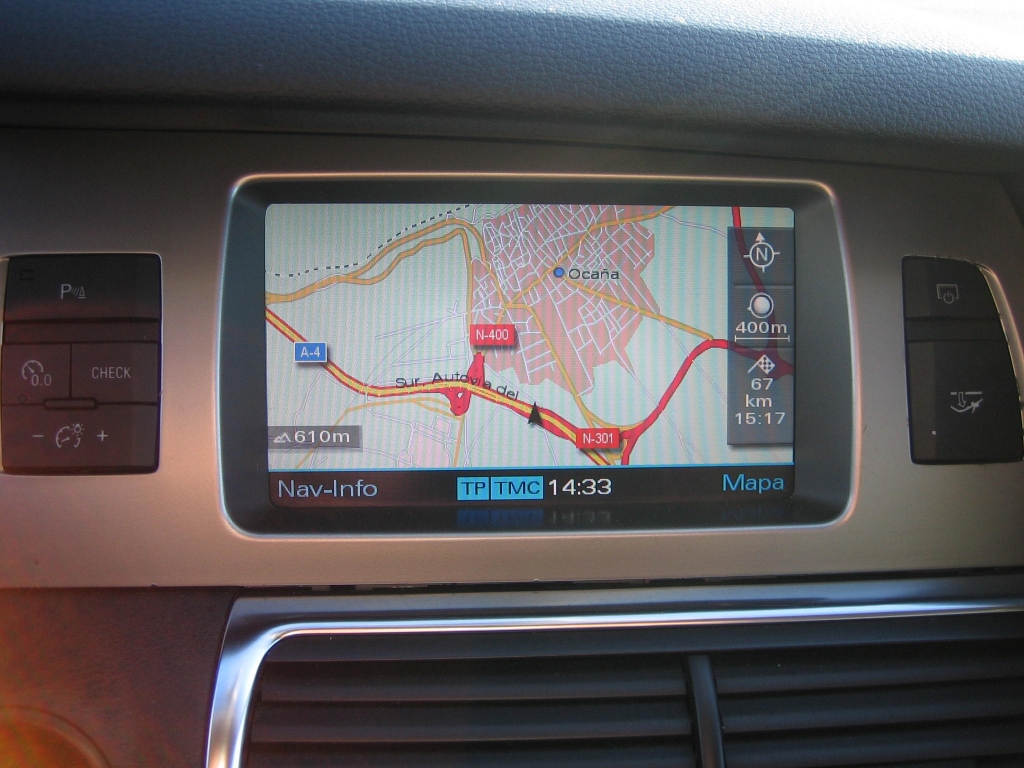 VISTA NAVI AUDI Q7 3.0 TDI 232CV 7 PLAZAS