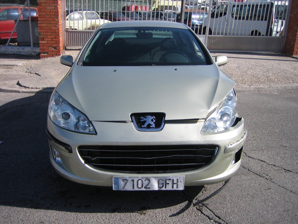 VISTA DELANTERA PEUGEOT 407 2.2 163CV AUTOMATICO GASOLINA