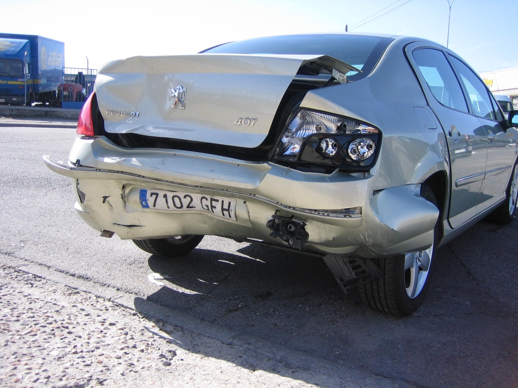 VISTA GOLPE PEUGEOT 407 2.2 163CV AUTOMATICO GASOLINA