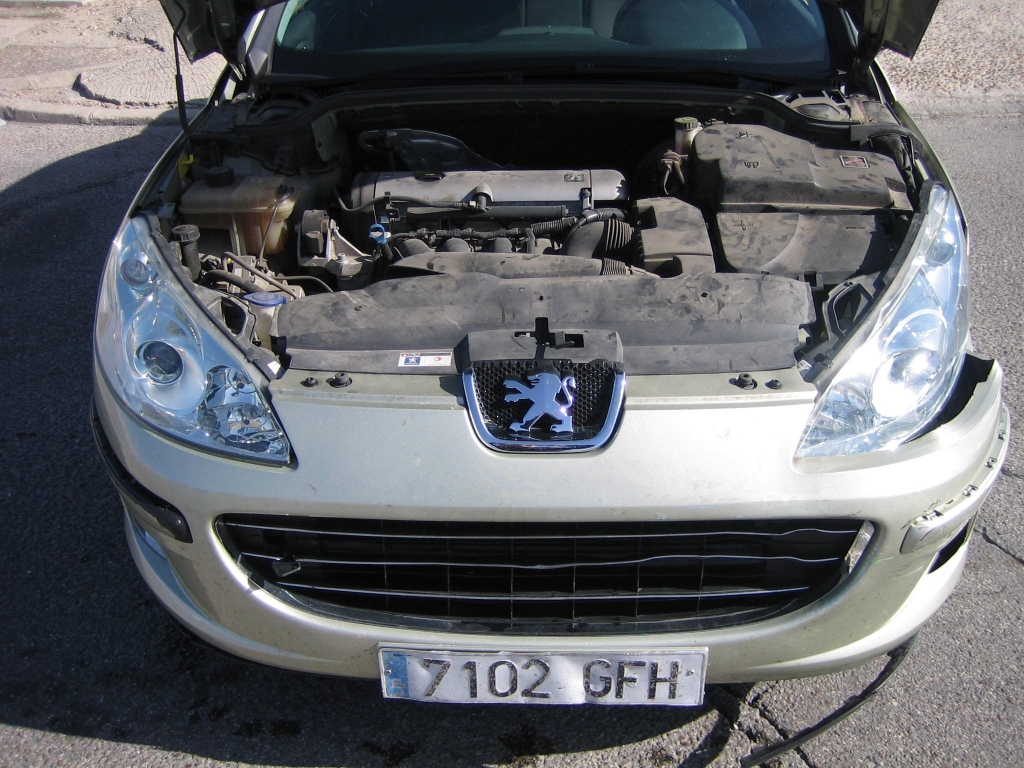 VISTA MOTOR PEUGEOT 407 2.2 163CV AUTOMATICO GASOLINA