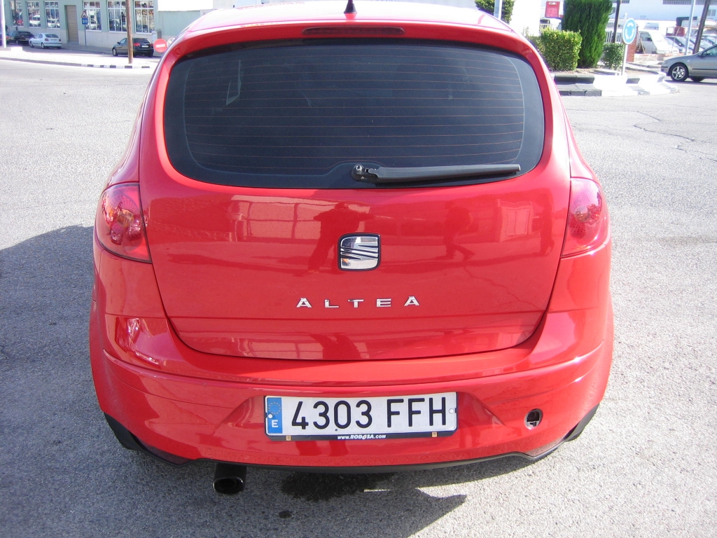 VISTA TRASERA SEAT ALTEA 1.9 TDI SPORT 105CV