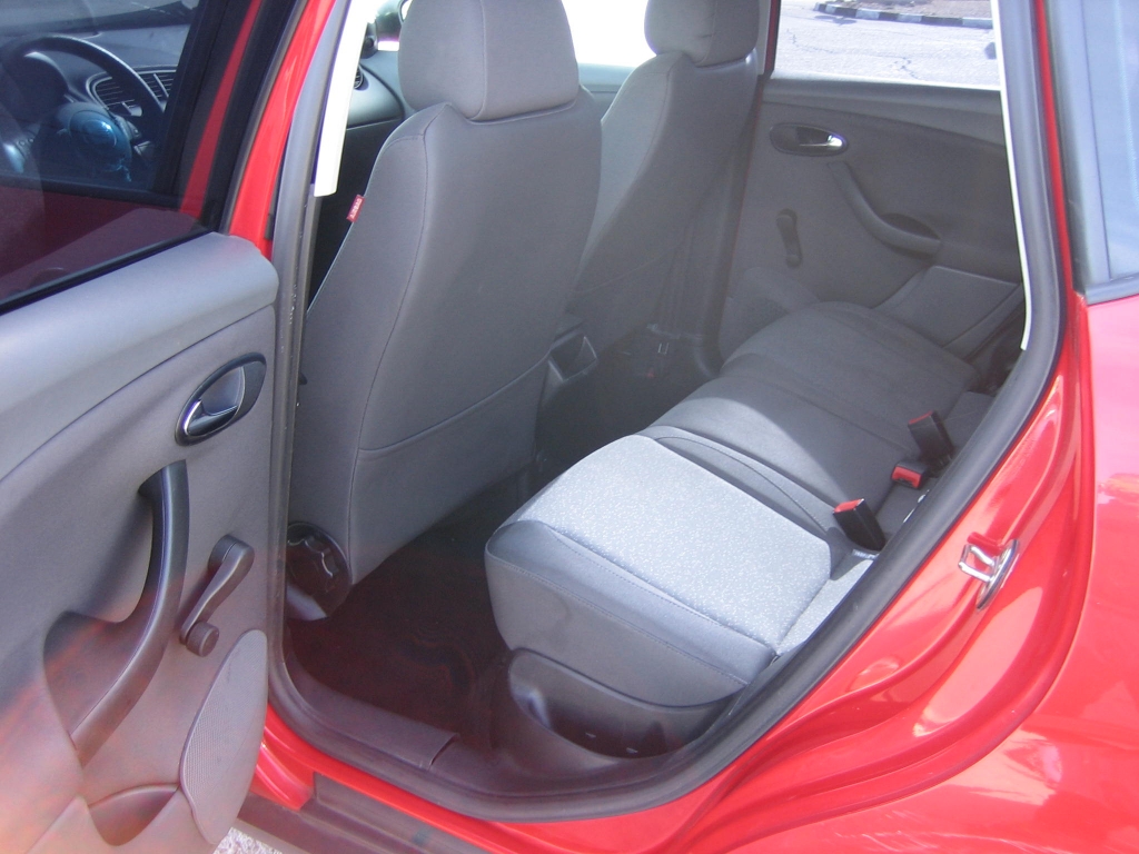 VISTA INTERIOR TRASERO SEAT ALTEA 1.9 TDI SPORT 105CV